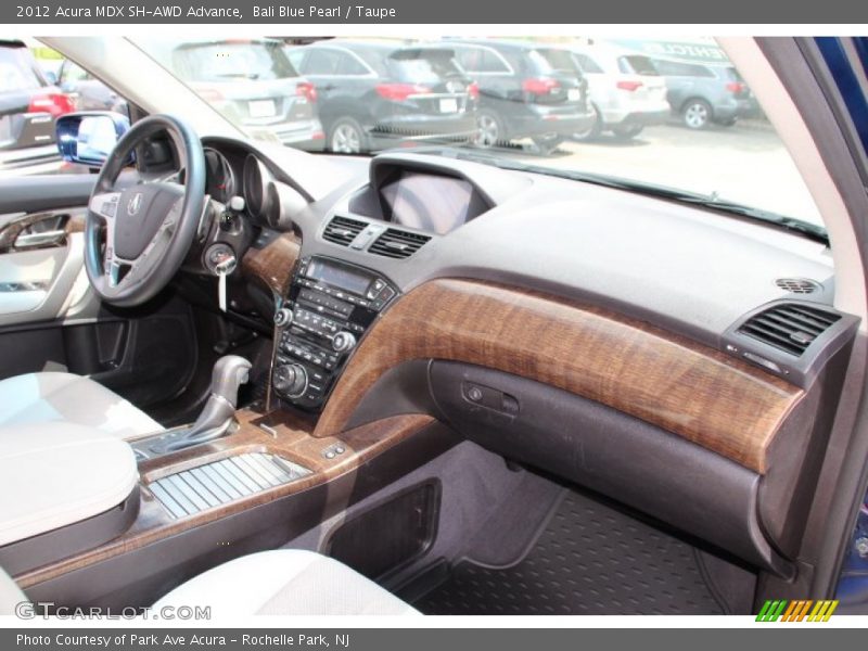 Bali Blue Pearl / Taupe 2012 Acura MDX SH-AWD Advance