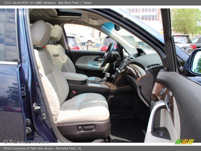 Bali Blue Pearl / Taupe 2012 Acura MDX SH-AWD Advance