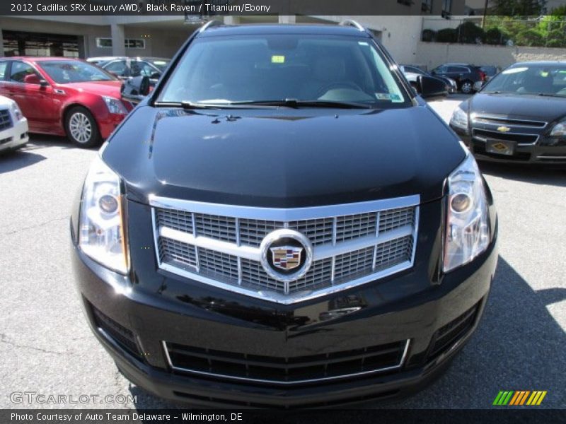 Black Raven / Titanium/Ebony 2012 Cadillac SRX Luxury AWD