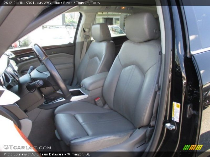 Black Raven / Titanium/Ebony 2012 Cadillac SRX Luxury AWD
