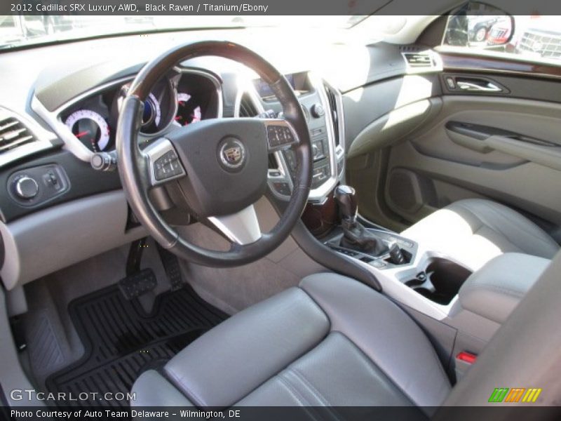 Black Raven / Titanium/Ebony 2012 Cadillac SRX Luxury AWD
