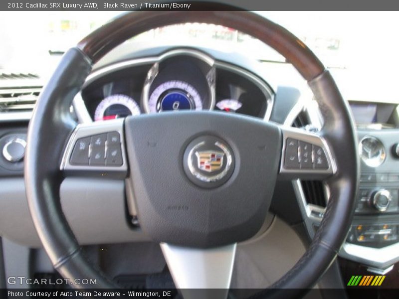 Black Raven / Titanium/Ebony 2012 Cadillac SRX Luxury AWD