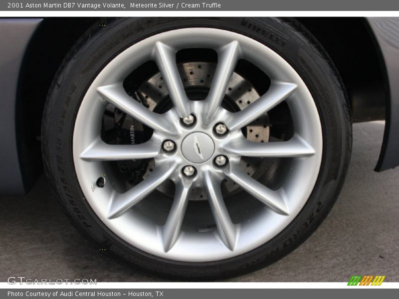 Meteorite Silver / Cream Truffle 2001 Aston Martin DB7 Vantage Volante