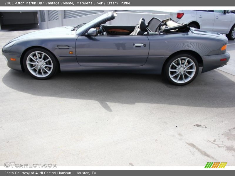 Meteorite Silver / Cream Truffle 2001 Aston Martin DB7 Vantage Volante