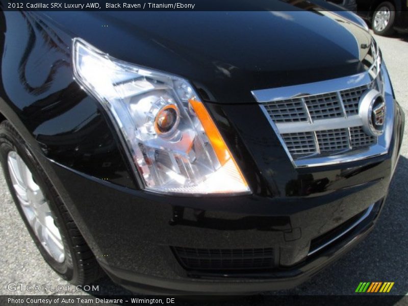 Black Raven / Titanium/Ebony 2012 Cadillac SRX Luxury AWD