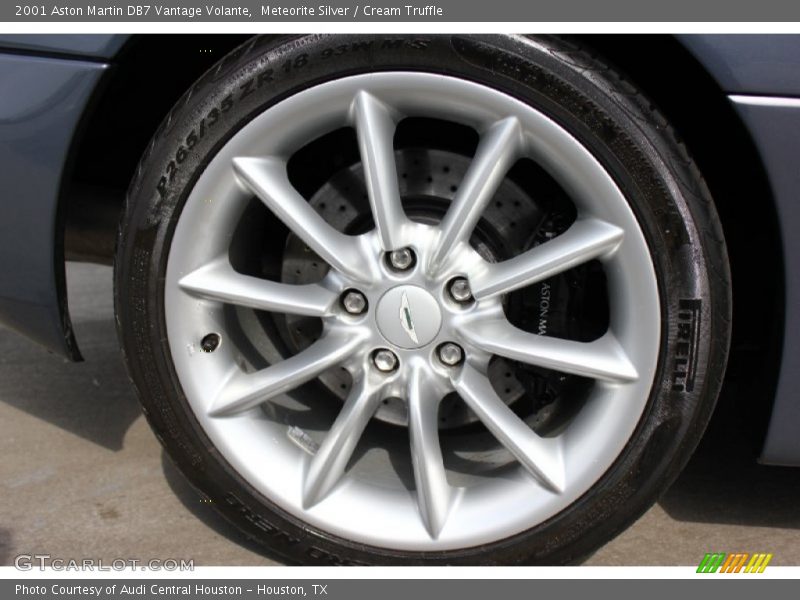 Meteorite Silver / Cream Truffle 2001 Aston Martin DB7 Vantage Volante