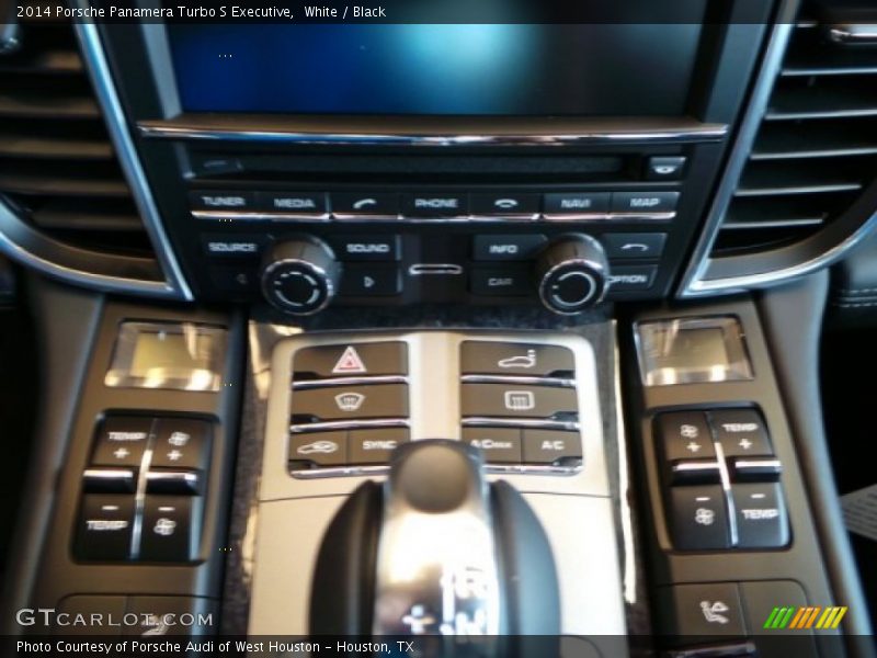 White / Black 2014 Porsche Panamera Turbo S Executive