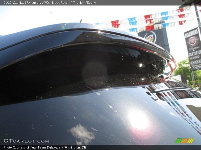 Black Raven / Titanium/Ebony 2012 Cadillac SRX Luxury AWD
