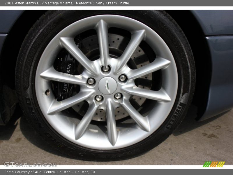 Meteorite Silver / Cream Truffle 2001 Aston Martin DB7 Vantage Volante