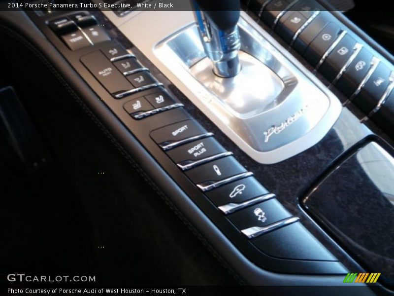 White / Black 2014 Porsche Panamera Turbo S Executive