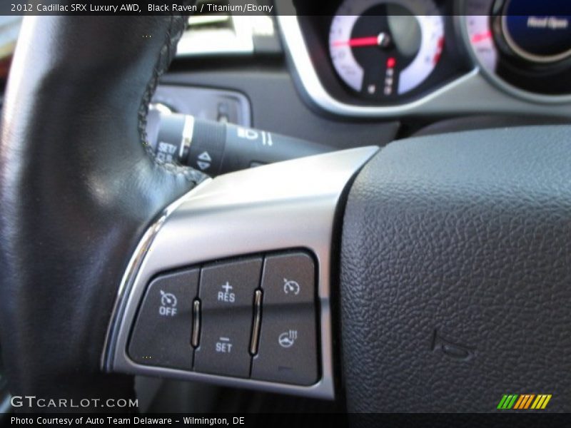 Black Raven / Titanium/Ebony 2012 Cadillac SRX Luxury AWD