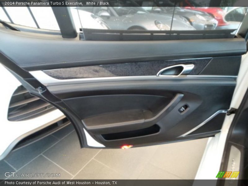 White / Black 2014 Porsche Panamera Turbo S Executive