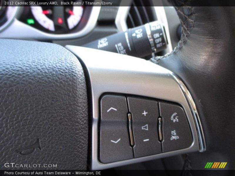 Black Raven / Titanium/Ebony 2012 Cadillac SRX Luxury AWD