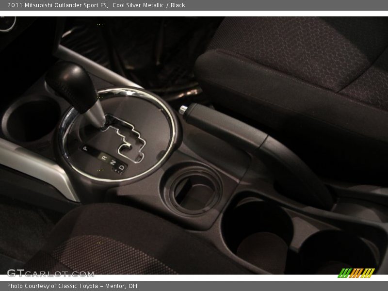 Cool Silver Metallic / Black 2011 Mitsubishi Outlander Sport ES