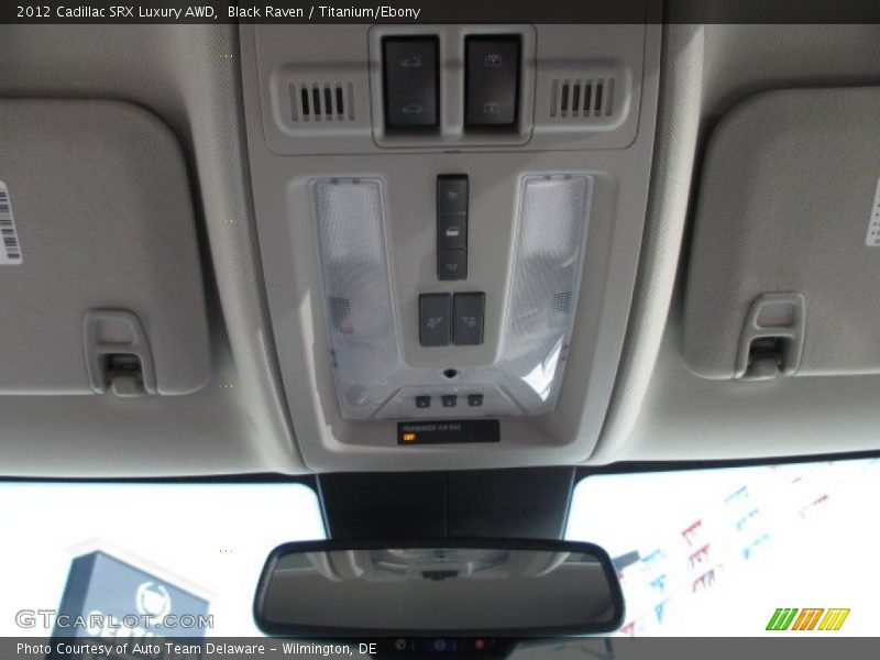 Black Raven / Titanium/Ebony 2012 Cadillac SRX Luxury AWD
