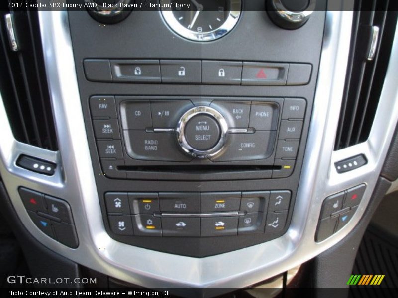 Black Raven / Titanium/Ebony 2012 Cadillac SRX Luxury AWD