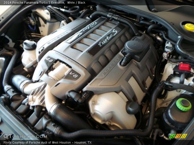  2014 Panamera Turbo S Executive Engine - 4.8 Liter DFI Twin-Turbocharged DOHC 32-Valve VVT V8