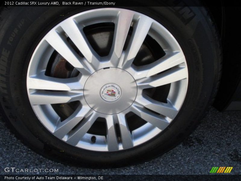 Black Raven / Titanium/Ebony 2012 Cadillac SRX Luxury AWD