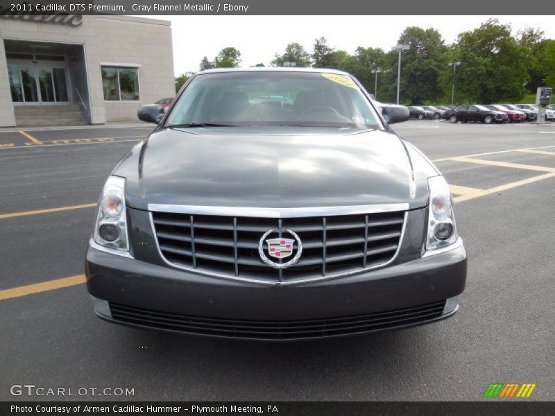 Gray Flannel Metallic / Ebony 2011 Cadillac DTS Premium