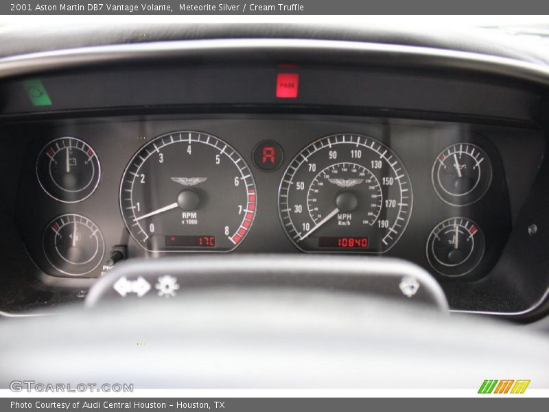 Meteorite Silver / Cream Truffle 2001 Aston Martin DB7 Vantage Volante