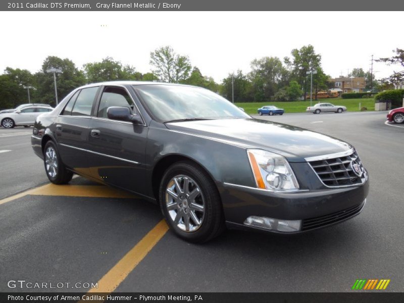 Gray Flannel Metallic / Ebony 2011 Cadillac DTS Premium