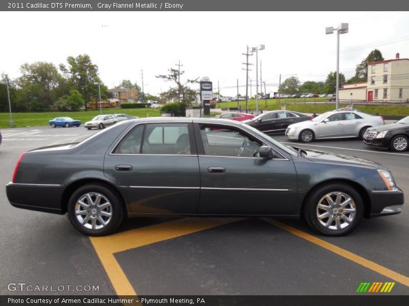 Gray Flannel Metallic / Ebony 2011 Cadillac DTS Premium