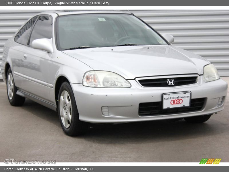 Vogue Silver Metallic / Dark Gray 2000 Honda Civic EX Coupe