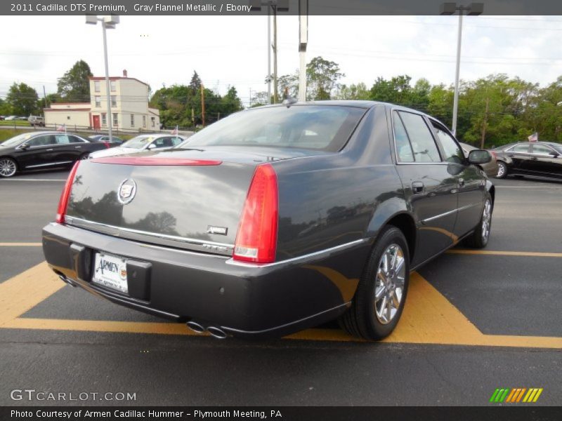 Gray Flannel Metallic / Ebony 2011 Cadillac DTS Premium