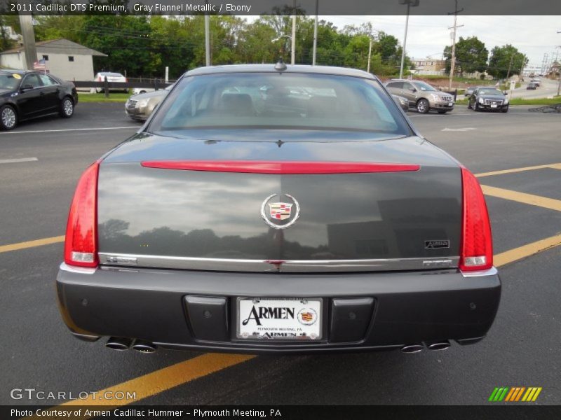 Gray Flannel Metallic / Ebony 2011 Cadillac DTS Premium