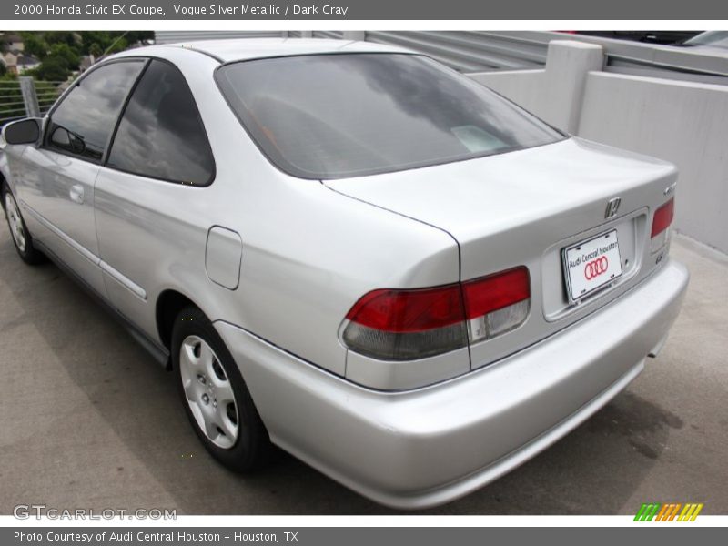 Vogue Silver Metallic / Dark Gray 2000 Honda Civic EX Coupe