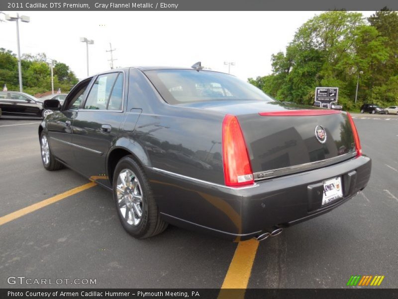 Gray Flannel Metallic / Ebony 2011 Cadillac DTS Premium