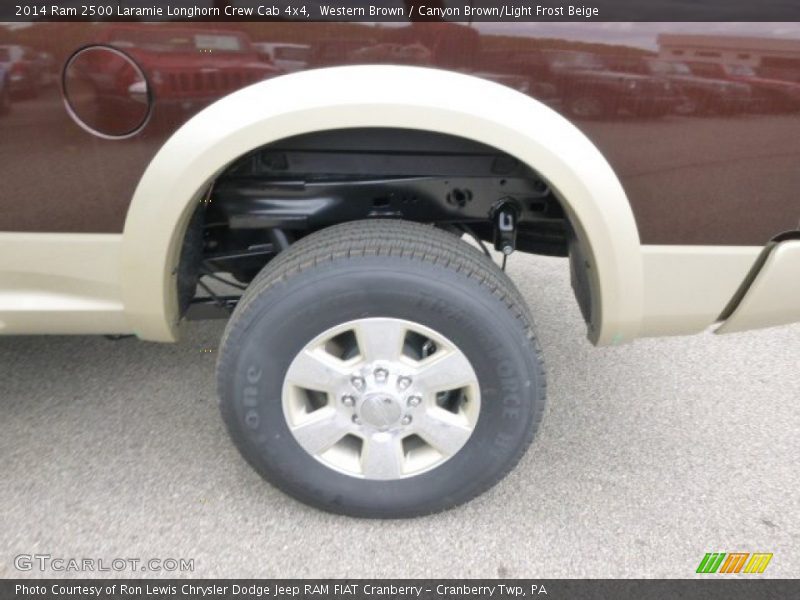 Western Brown / Canyon Brown/Light Frost Beige 2014 Ram 2500 Laramie Longhorn Crew Cab 4x4