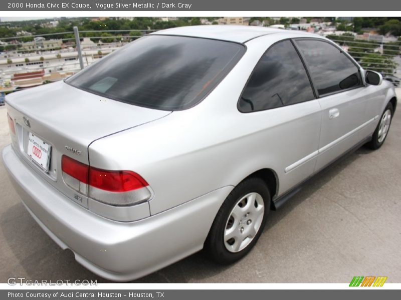 Vogue Silver Metallic / Dark Gray 2000 Honda Civic EX Coupe