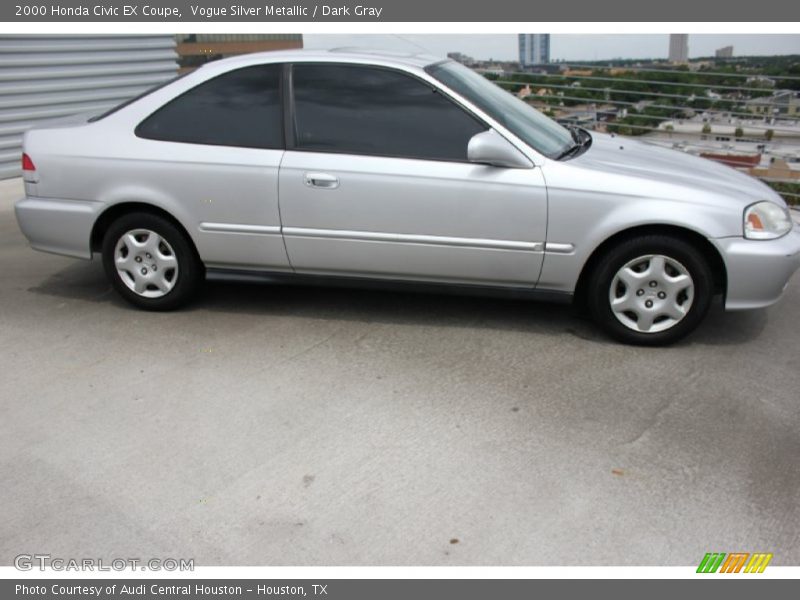 Vogue Silver Metallic / Dark Gray 2000 Honda Civic EX Coupe