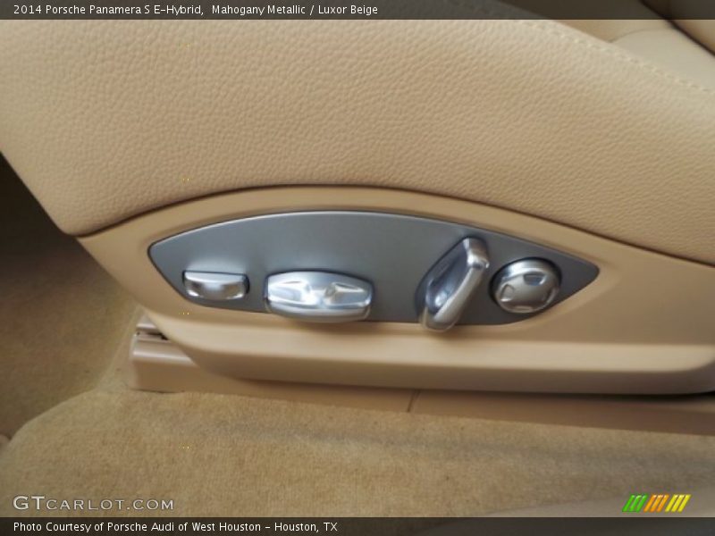 Mahogany Metallic / Luxor Beige 2014 Porsche Panamera S E-Hybrid