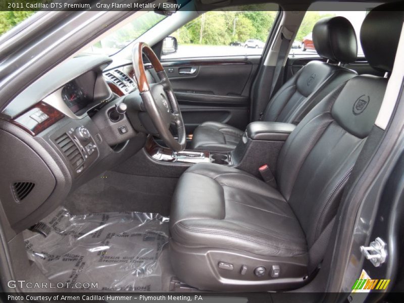 Gray Flannel Metallic / Ebony 2011 Cadillac DTS Premium
