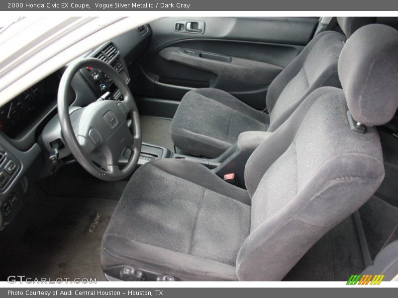Vogue Silver Metallic / Dark Gray 2000 Honda Civic EX Coupe