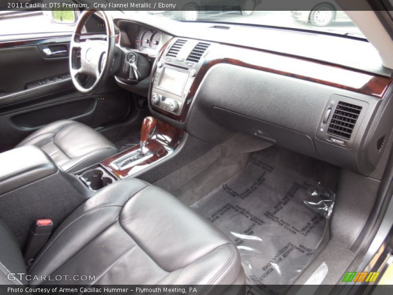 Gray Flannel Metallic / Ebony 2011 Cadillac DTS Premium