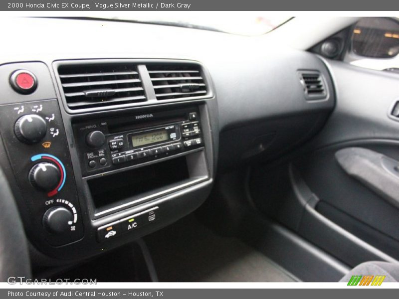 Vogue Silver Metallic / Dark Gray 2000 Honda Civic EX Coupe