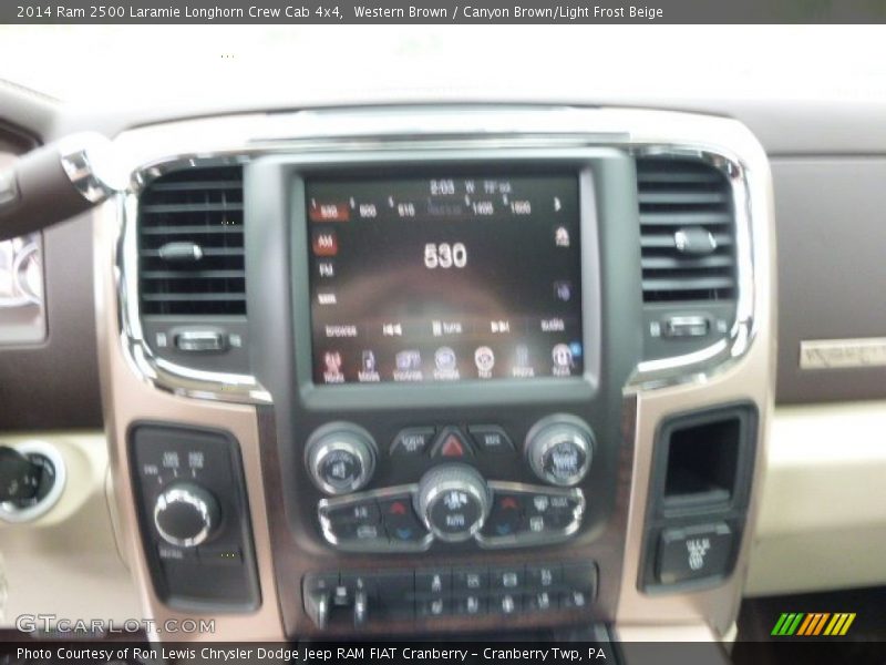 Western Brown / Canyon Brown/Light Frost Beige 2014 Ram 2500 Laramie Longhorn Crew Cab 4x4