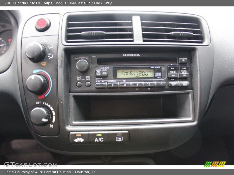 Vogue Silver Metallic / Dark Gray 2000 Honda Civic EX Coupe