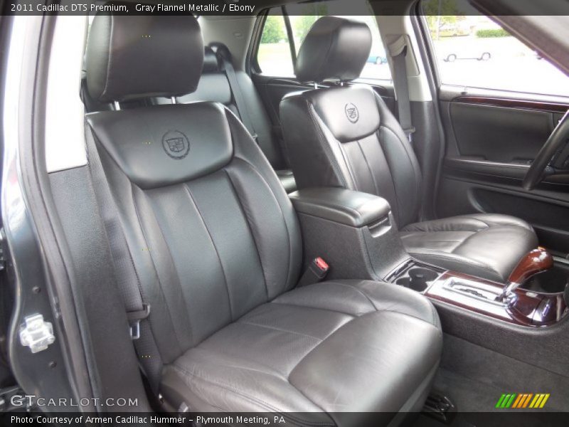 Gray Flannel Metallic / Ebony 2011 Cadillac DTS Premium