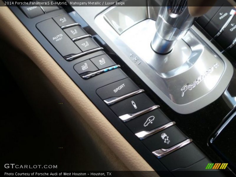 Mahogany Metallic / Luxor Beige 2014 Porsche Panamera S E-Hybrid