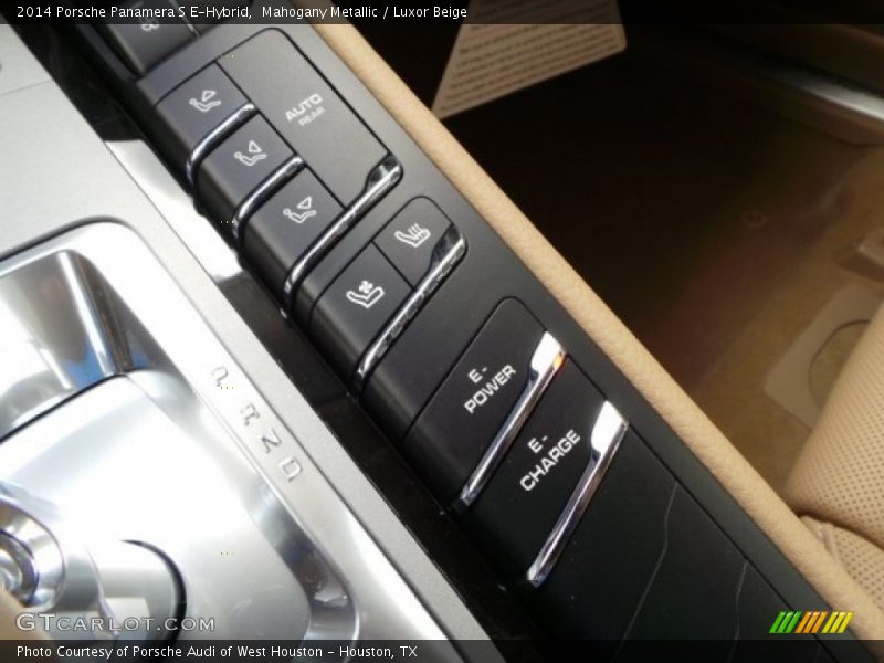 Mahogany Metallic / Luxor Beige 2014 Porsche Panamera S E-Hybrid