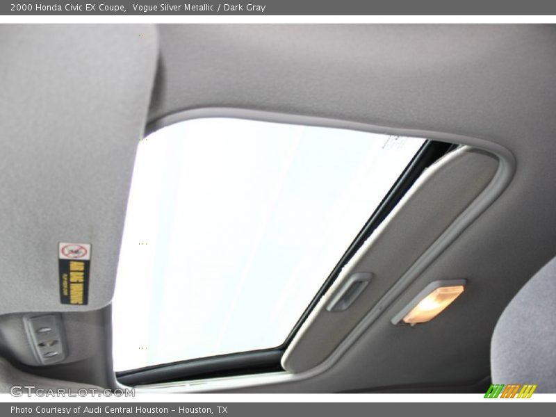 Vogue Silver Metallic / Dark Gray 2000 Honda Civic EX Coupe