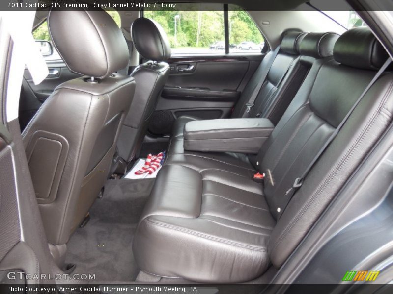 Gray Flannel Metallic / Ebony 2011 Cadillac DTS Premium