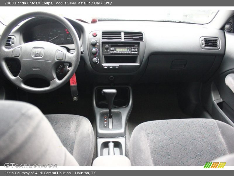 Vogue Silver Metallic / Dark Gray 2000 Honda Civic EX Coupe