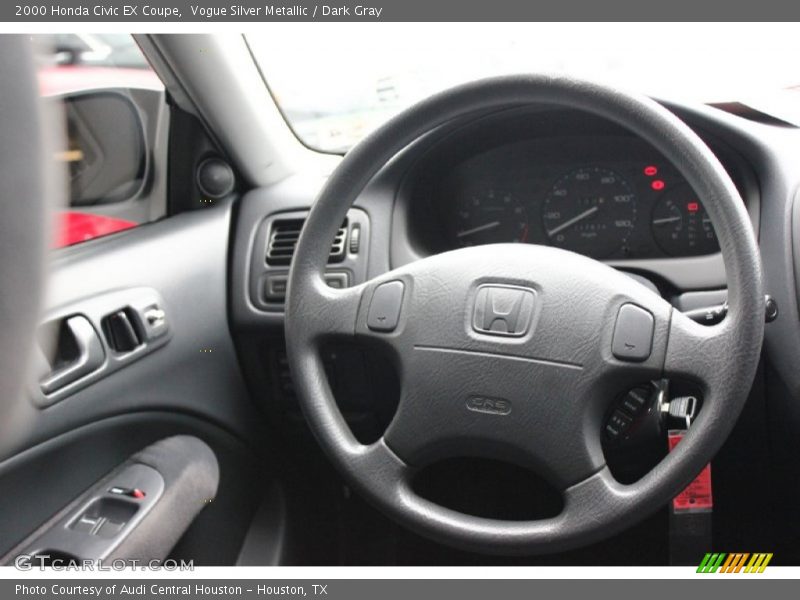 Vogue Silver Metallic / Dark Gray 2000 Honda Civic EX Coupe