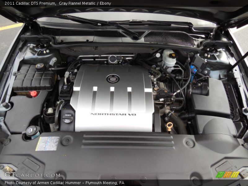 Gray Flannel Metallic / Ebony 2011 Cadillac DTS Premium