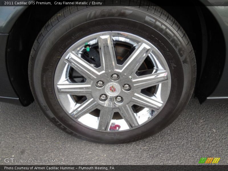 Gray Flannel Metallic / Ebony 2011 Cadillac DTS Premium